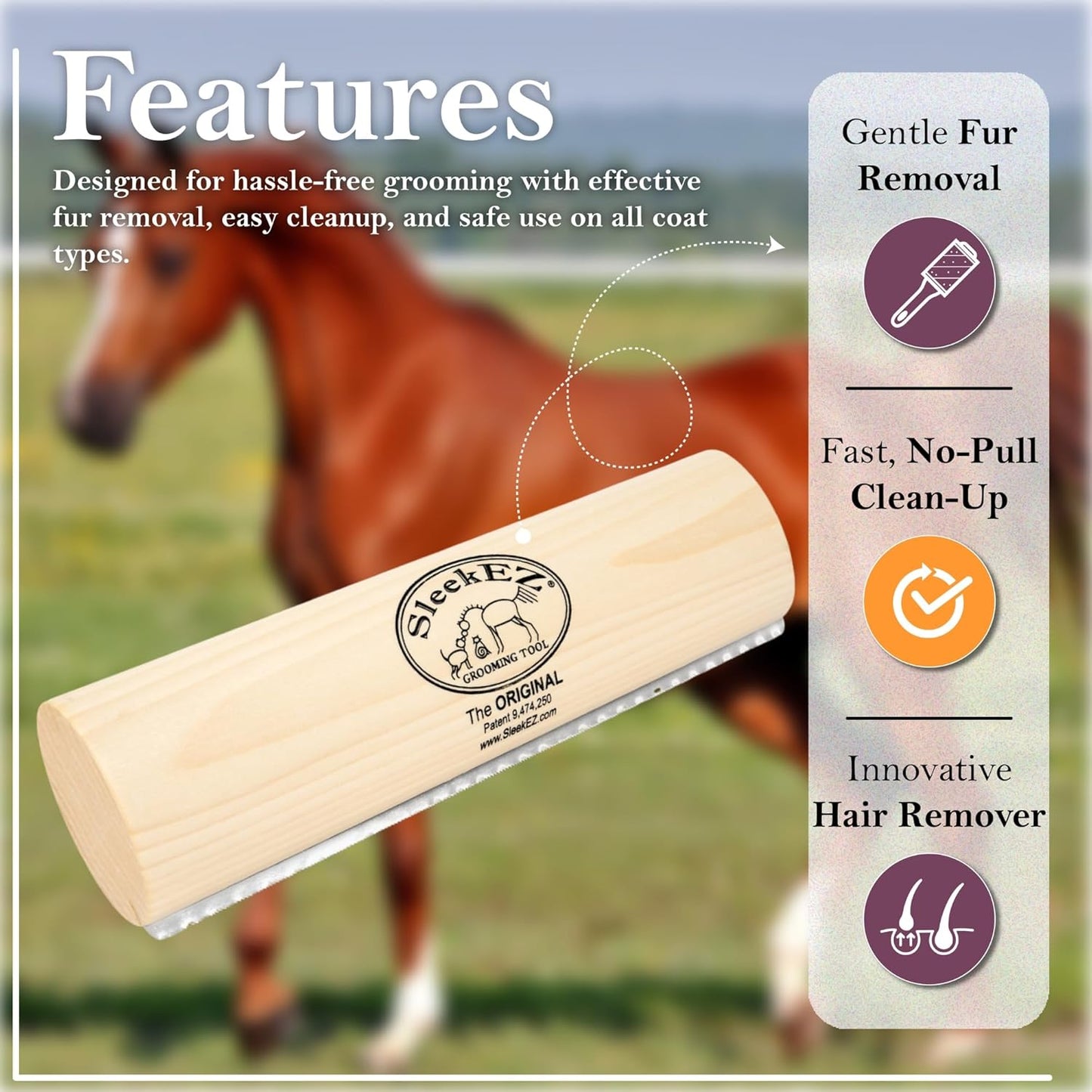 The ORIGINAL by SleekEZ® (Large) Grooming Tool